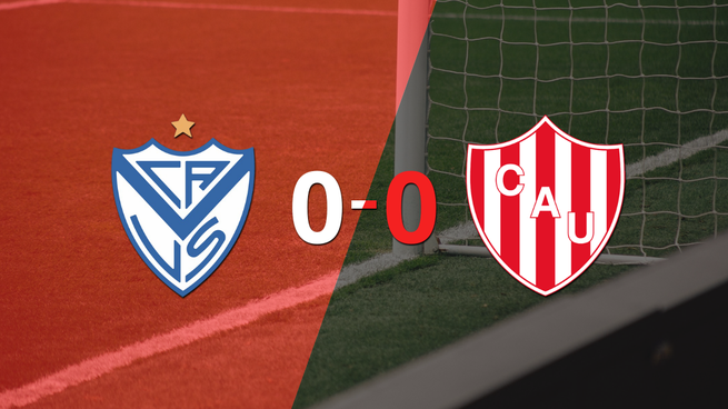 Vélez no pudo con Unión y empataron sin goles