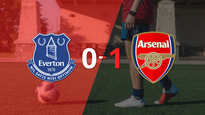 a arsenal no le sobro nada, pero vencio a everton en su casa por 1 a 0