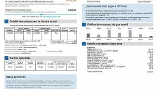 Subsidios de luz y gas: cómo encontrar el número de medidor en la factura