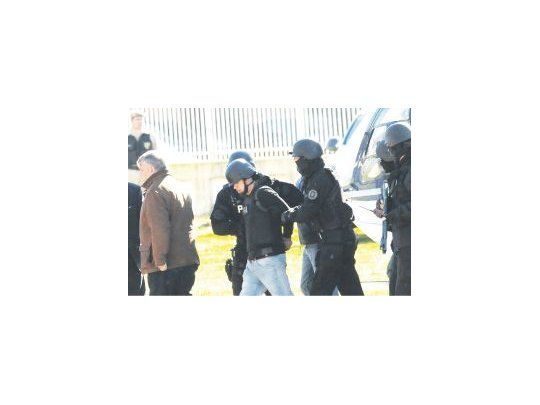 Fue trasladado en la mañana de ayer. Para la Justicia santafesina lograron desbaratar la banda.