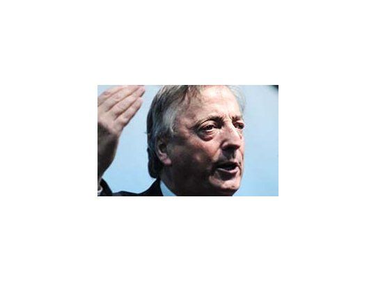 Néstor Kirchner.