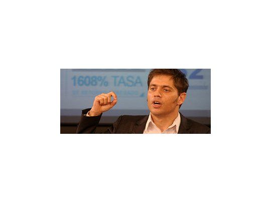 Axel Kicillof.