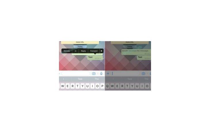 La posibilidad de borrar los mensajes enviados por WhatsApp, más cerca