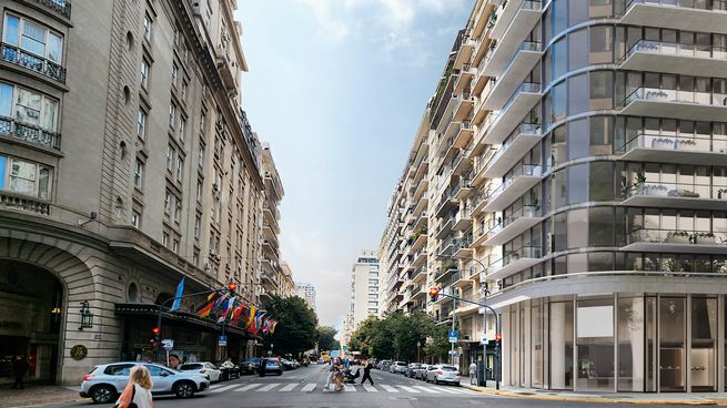 Estará en la Avenida Alvear y Ayacucho, frente al Alvear Palace