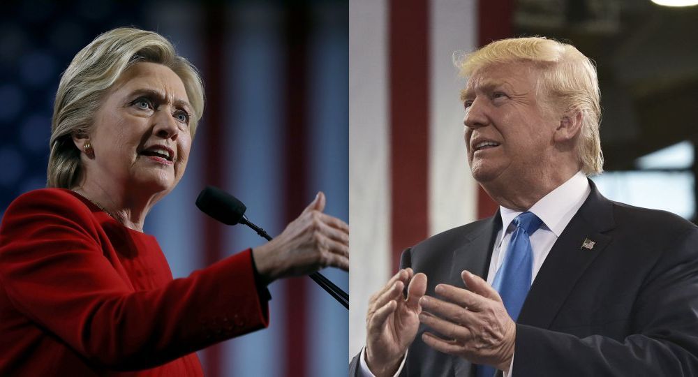 Hillary Clinton y Donald Trump.