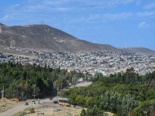 Paisaje de Comodoro Rivadavia.