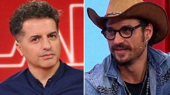 duro cruce entre angel de brito y daniel osvaldo a traves de las redes