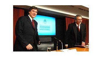 ámbito.com | Amado Boudou y el secretario de Hacienda, Carlos Pezoa.