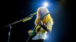 La banda de Mustaine anunció recientemente su final.  La banda de Mustaine anunció recientemente su final.