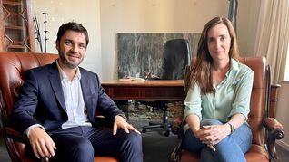 Ignacio Torres y Victoria Villarruel.&nbsp;
