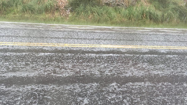 El granizo en Córdoba afectó las condiciones de manejo.