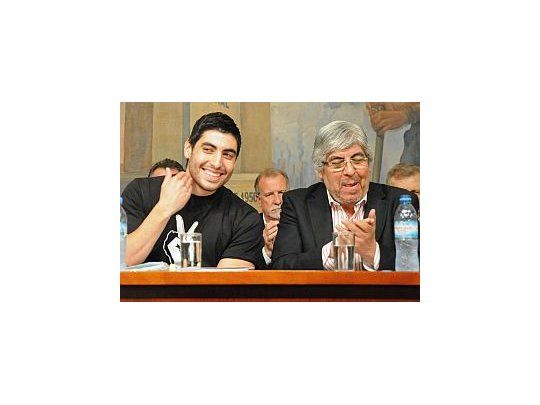 Facundo y Hugo Moyano