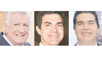José Luis Gioja, Juan Manuel Urtubey y Jorge Capitanich.