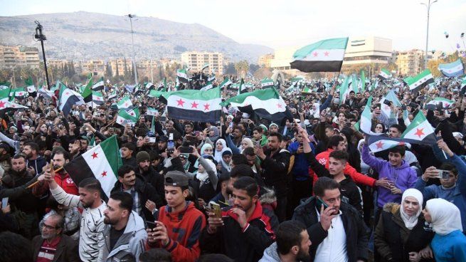 Los enviados estadounidensesllegaron a la sede del gobierno interino de Al-Golani.