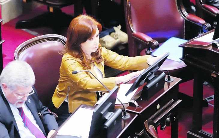 Grises. Cristina de Kirchner evit&oacute; el trabajo en comisiones y s&oacute;lo habl&oacute; en un par de ocasiones en el recinto del Senado. En diciembre pasar&aacute; a comandar las sesiones pero no podr&aacute; opinar all&iacute; sobre proyectos, todo un desaf&iacute;o.