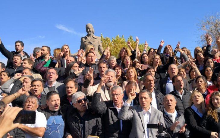 diaspora peronista para homenajear a evita