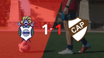 platense empato 1-1 en su visita a gimnasia