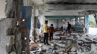 El ataque de Israel a la escuela en Gaza dejó 37 muertos.