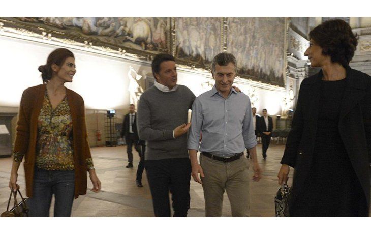 Tras la audiencia con el Papa, Macri se reunió con los embajadores argentinos.