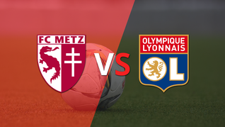 Con un marcador 2-1, Olympique Lyon vence a Metz