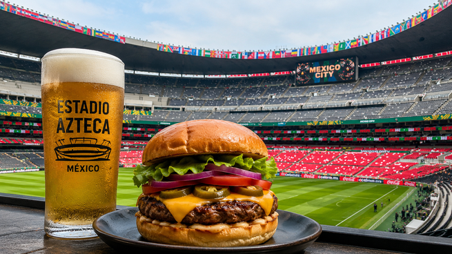 Precios de la comida en el Estadio Azteca durante el Mundial 2026.