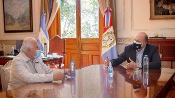 Gobernadores: Miguel Lifschitz y Omar Perotti.