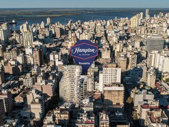 El hotel estará en el corazón de la ciudad de Rosario.&nbsp;