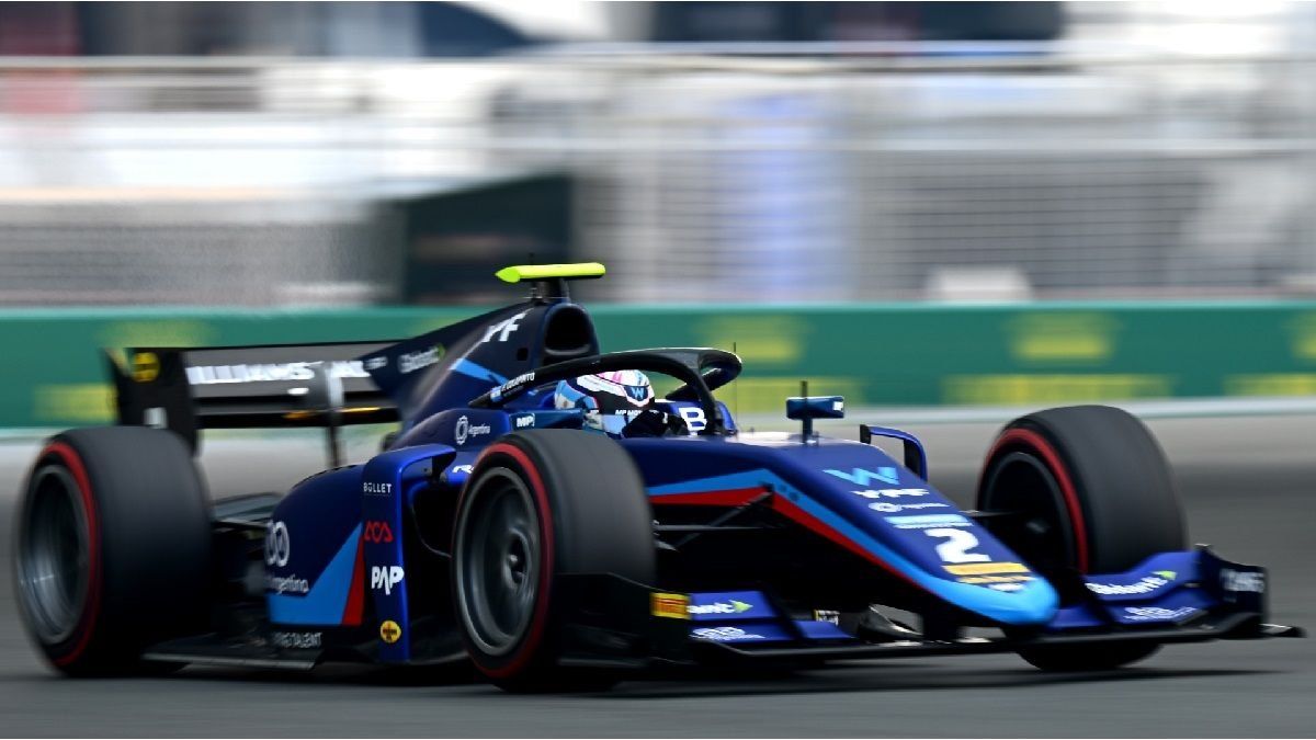 Franco Colapinto came second in the first Formula 2 practice in Bahrain