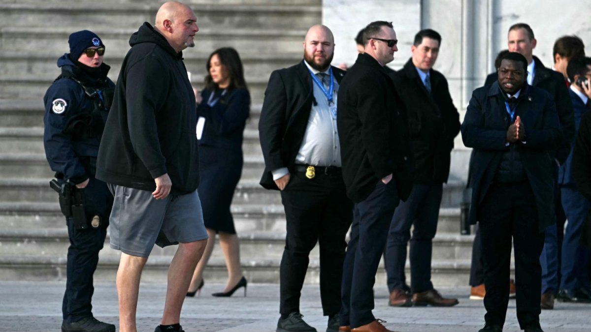 Asunción Donald Trump: a senator attended the ceremony wearing gym clothes