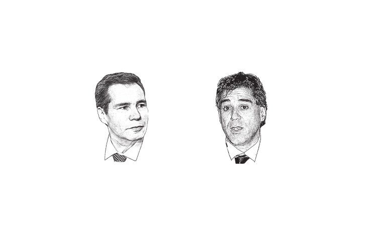 Alberto Nisman y Daniel Rafecas