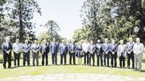 presupuesto. Trece gobernadores peronistas se reunieron ayer en la quinta presidencial de Olivos con Alberto Fernández.