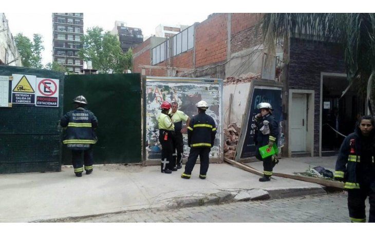 Dos obreros murieron durante un derrumbe en Villa Crespo