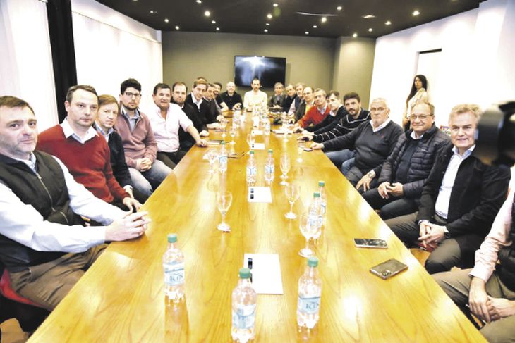 Los alcaldes de Juntos se dieron cita en La Plata.
