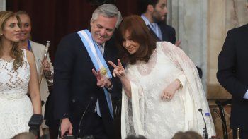 Alberto Fern&aacute;ndez y Cristina Fern&aacute;ndez de Kirchner.