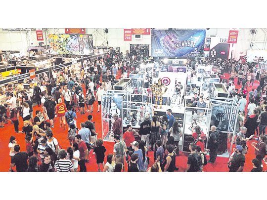 Comic Con. La organización de esta convención se ha vuelto más sólida y reúne público heterogéneo, y de las más diferentes edades.