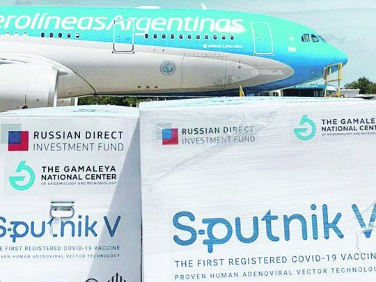 Vuelos. Aerolíneas Argentinas ya realizó dos viajes a Rusia para buscar vacunas.