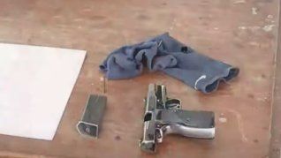 El hombre que portaba un arma fue detenido en las inmediaciones del evento.&nbsp;