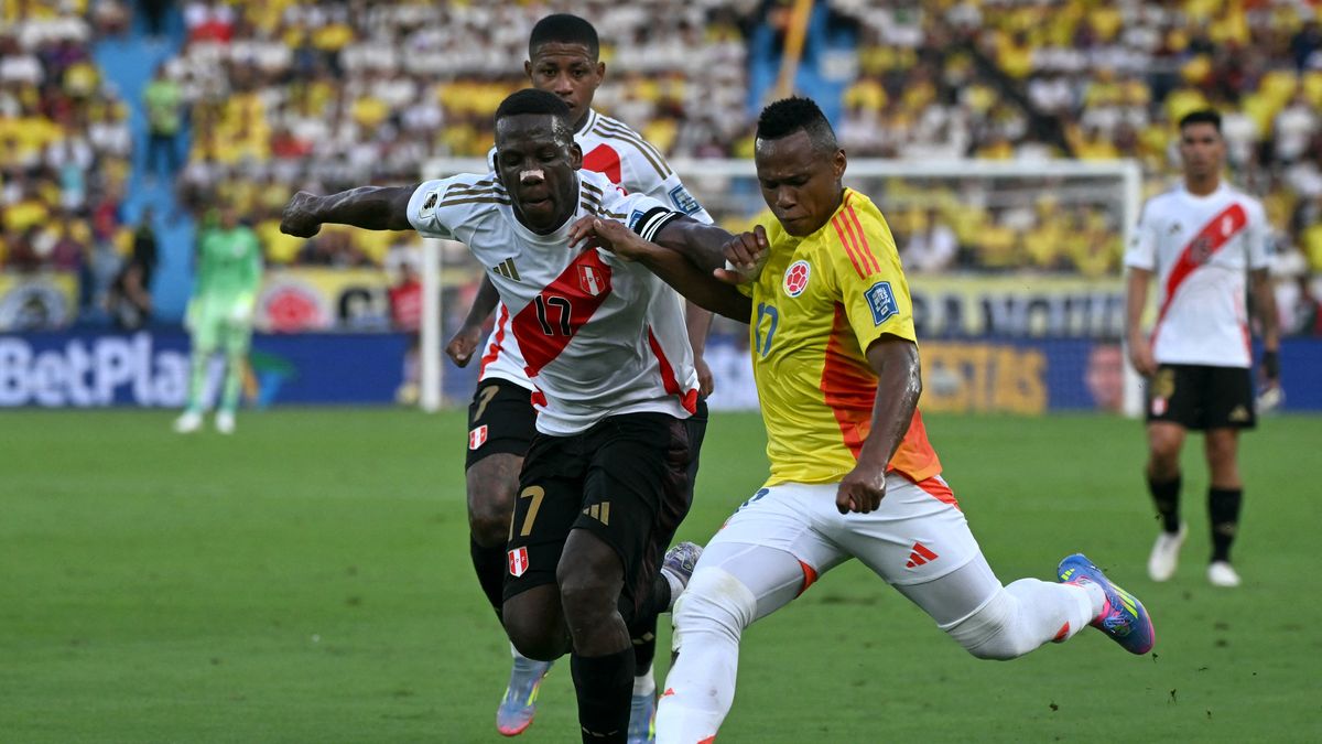 Colombia did not go from a tie against Peru and its 2026 World Cup classification was in doubt Colombia did not go from a tie against Peru and its 2026 World Cup classification was in doubt