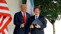 Donald Trump y Javier Milei, una amistad ligada a la afinidad ideológica y política.&nbsp;
