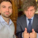 Mauricio Novelli junto al presidente Javier Milei. Mauricio Novelli junto al presidente Javier Milei.