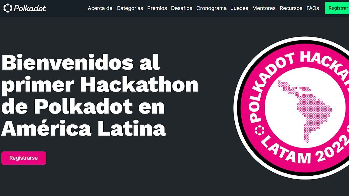 The first hackathon promoted from Latin America was started by Polkadot