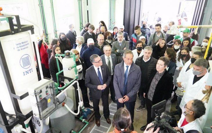 Cuáles fueron las primeras actividades de Scioli tras asumir al frente de Desarrollo Productivo.