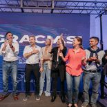 Rogelio Frigerio festejó el triunfo. Rogelio Frigerio festejó el triunfo.