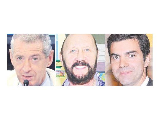 Jorge Landau, Gildo Insfrán y Juan Manuel Urtubey