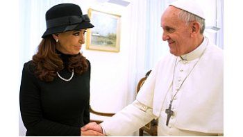 ámbito.com | Cristina llegó este domingo a Roma.