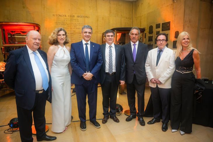 Daniel Scioli y Jorge Macri dijeron presentes en el evento del ACA. Daniel Scioli y Jorge Macri dijeron presentes en el evento del ACA.