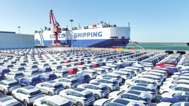 Cada vez más vehículos chinos llegan a la Argentina.&nbsp;