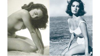 La foto que publicó un periódico británico asegurando que era Liz Taylor desnuda a los 24 años, y dio la vuelta al mundo, resultó ser de una bailarina llamada Lee Evans.