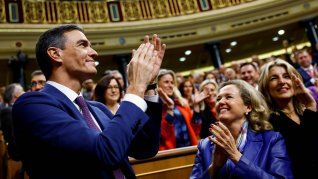 Pedro Sánchez fue electo por tercera vez.&nbsp;