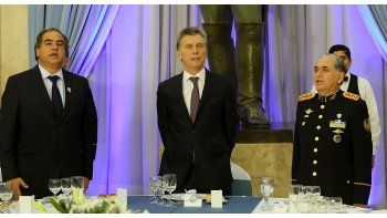 Macri, en la cena con las FFAA.